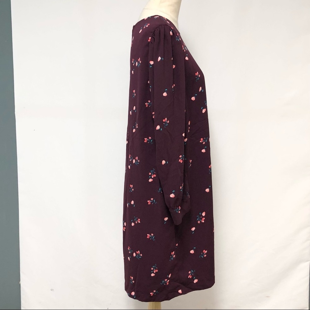 Old Navy Floral Print Dress Sz L - Picture 6 of 9